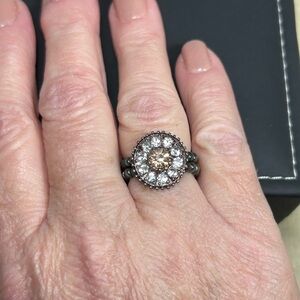 Dainty Floral Stretch Ring